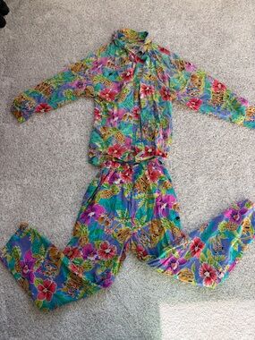 100% silk pajama set